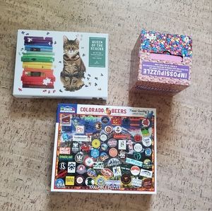 Bundle of 3 puzzles